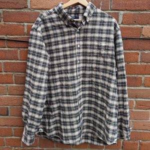 VTG Flannel Shirt, 100% Cotton, XL